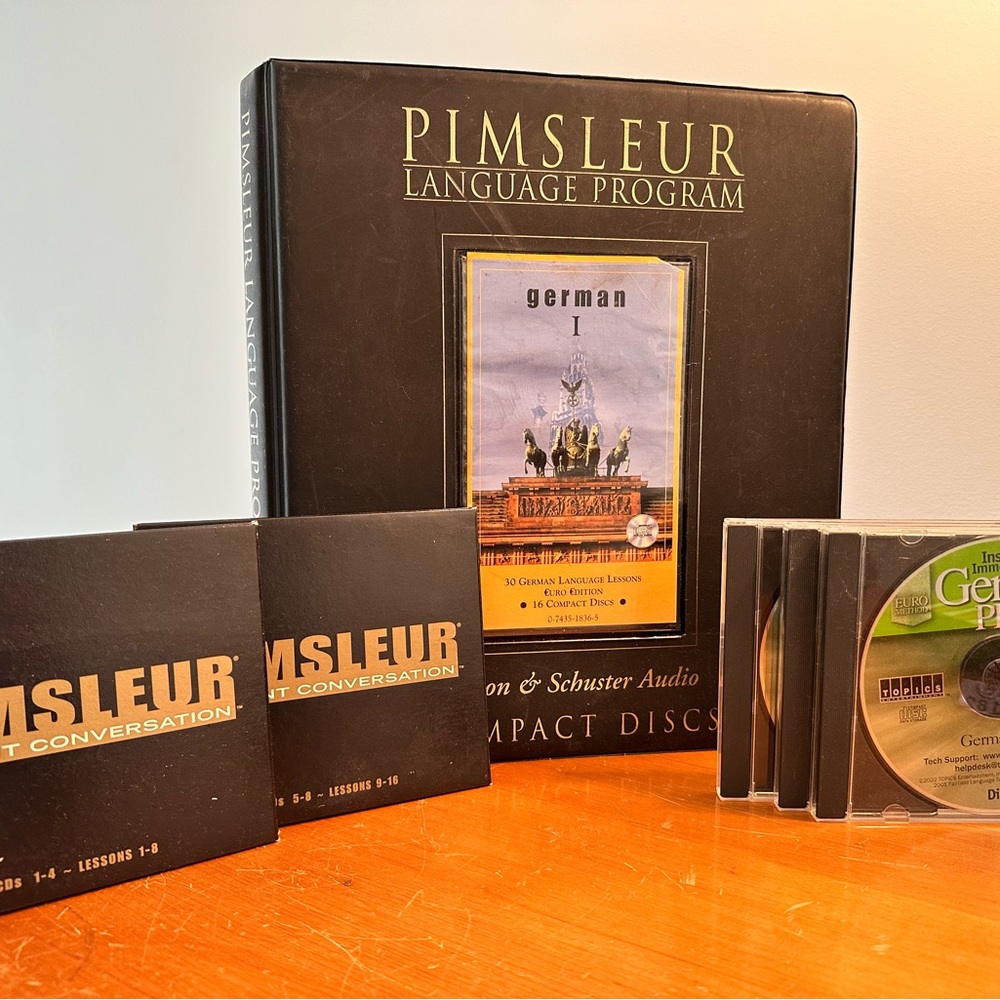 German & Japanese Language Program from Simon & Schuster Audio